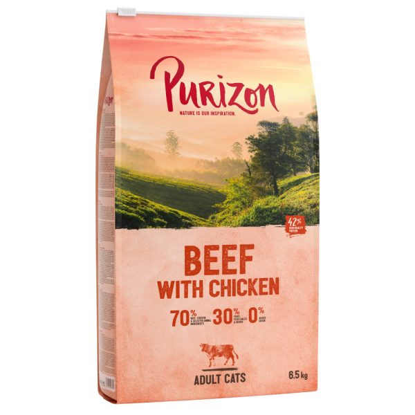 6.5 kg Adult Beef & Chicken viljaton Purizon kissan kuivaruoka