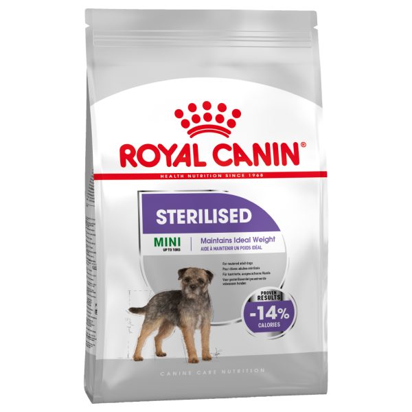 8kg Mini Adult Sterilised Royal Canin Care Nutrition Koiranruoka