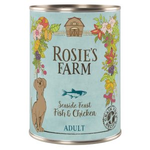 Rosie's Farm Adult kala & kana  koiranruoka