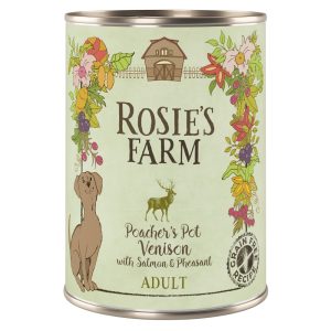 Rosie's Farm Adult peura & fasaani & lohi  koiranruoka