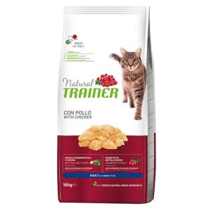10kg Adult kana Natural Trainer Kuivamuona Kissanruoka