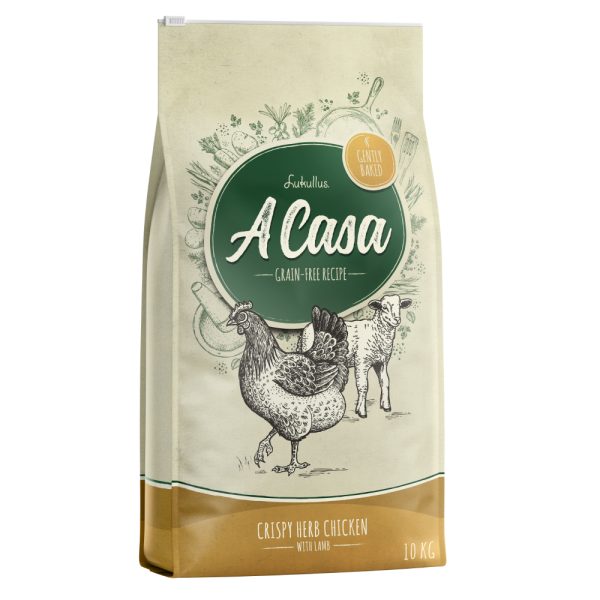 10kg Lukullus A Casa Crispy Herb Chicken  koiranruoka