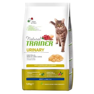 1.5kg Trainer Natural Adult Aikuisten virtsanerityskanaa sisältävä kissanruoka kuivana
