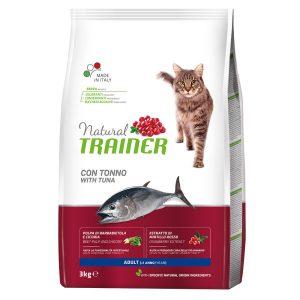 3 kg Natural Trainer Aikuisten tonnikala Kissanruoka Kuivaruoka