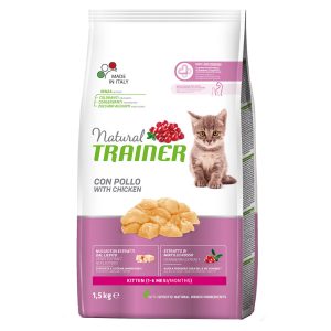 1,5kg Kitten Natural Trainer kissan kuivaruoka