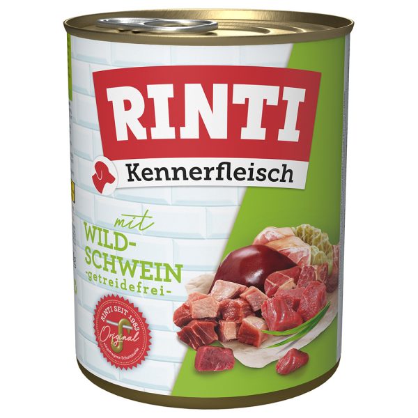 12x800g villisika RINTI koiran märkäruoka
