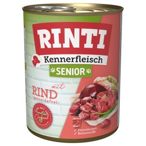 6x800g Senior nauta RINTI koiranruoka