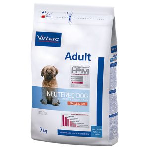 7 kg Virbac Veterinary HPM Dog Aikuisten kastroitujen pienten ja lelujen kuivaruoka