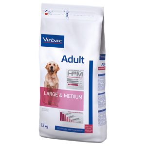 12 kg Virbac Veterinary HPM Dog Adult Large & Medium Dry Dog Food, kuivaruoka
