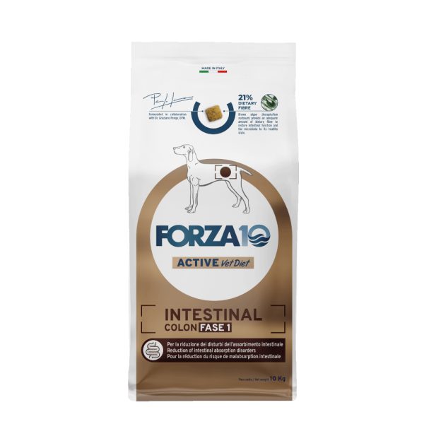 10kg Forza 10 Active Line Intestinal Colon Phase 1 - Kuiva-aine koirille