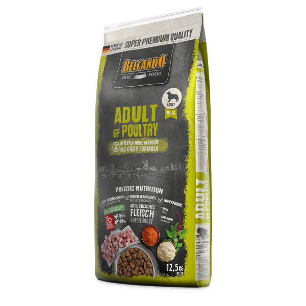 12,5kg Belcando Adult Grain Free Poultry koiranruoka