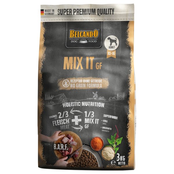 3kg Belcando Mix It Grain Free koiranruoka