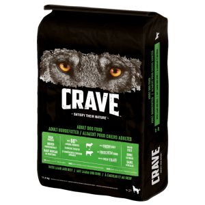11,5kg Crave Adult Dog Lamb & Beef  koiranruoka