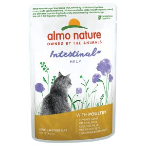 Digestive Help 24 x siipikarja Almo Nature Holistic kissan märkäruoka