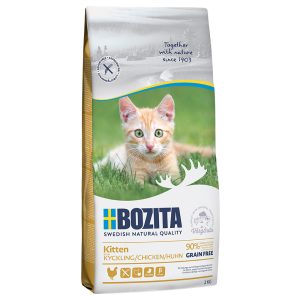 2x2kg Grainfree Kitten Bozita kissan kuivaruoka