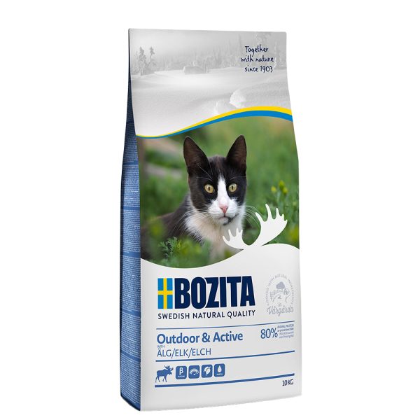 10kg Feline Outdoor & Active Bozita kissan kuivaruoka