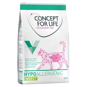 3kg Vet Diet Hypoallergenic Insect Concept for Life kissanruoka