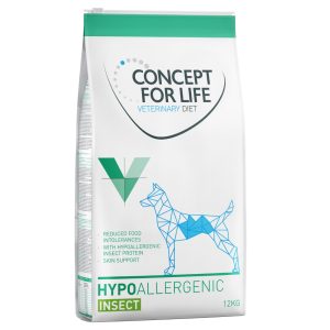 12kg Hypoallergenic Insect Concept for Life -koiranruoka