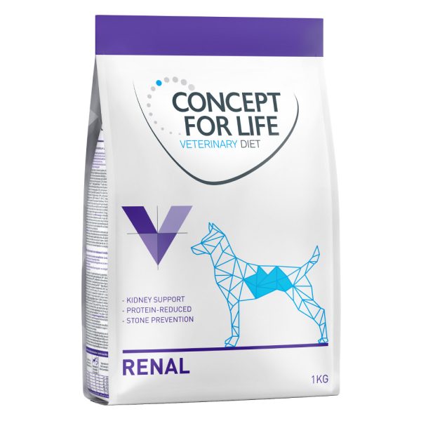 1kg Veterinary Diet Dog Renal Concept for Life koiranruoka