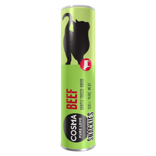115g Snackies 5 purkkia naudanliha Cosma kissalle
