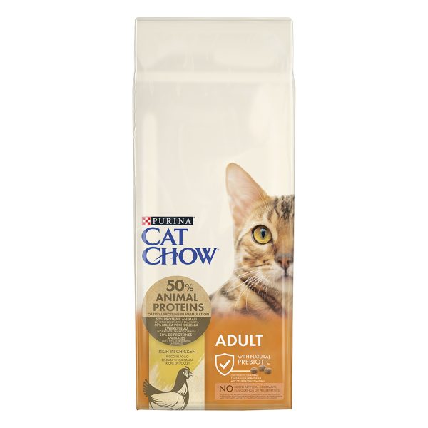 2x15kg Adult Chicken & Turkey Cat Chow Kissanruoka