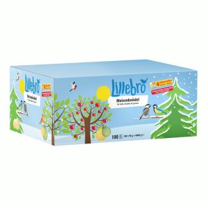 90g Winter talipallot pahvilaatikossa 100kpl ilman verkkoa Lillebro