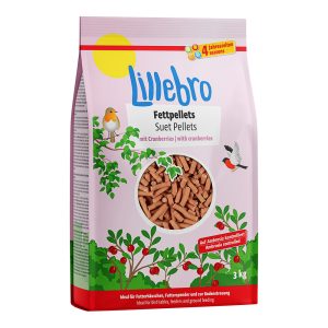 3kg Karpaloita sisältävät rasvapelletit lillebro luonnonlintujen ruoka