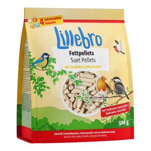 500g Hyönteisiä sisältävät rasvapelletit lillebro