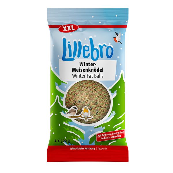 - 2 x 500 g Lillebro talvi XXL -talipallot
