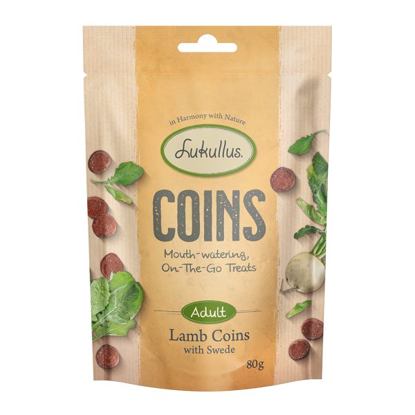 80g Coins lammas Lukullus koiranherkku