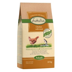 10kg Adult Chicken & Trout Lukullus-koiranruoka