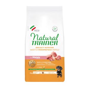 2kg Sensitive No Gluten Adult Small with Pig Trainer Natural Dry Dog Food -kuivaruoka
