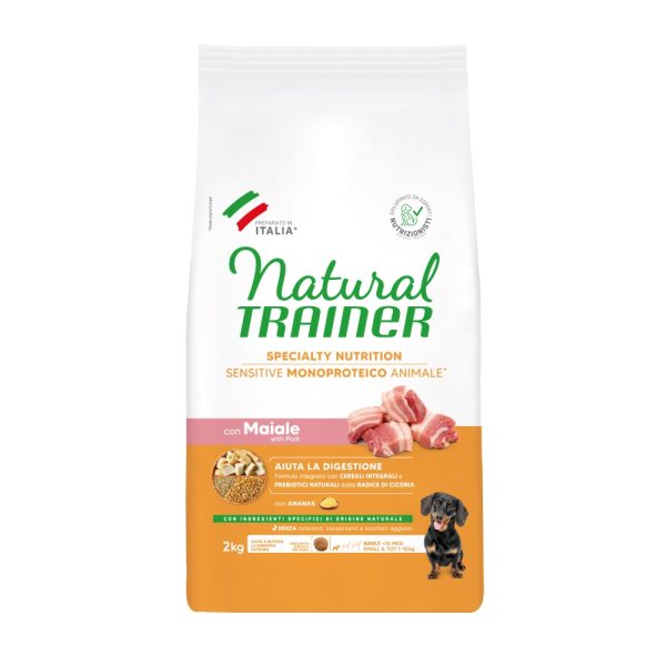 3x 2kg Sensitive No Gluten Adult Small with Pig Trainer Natural Dry Dog Food -kuivaruoka