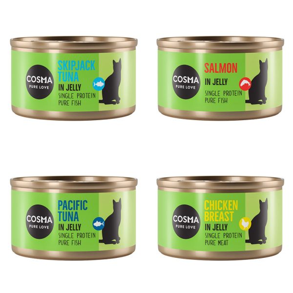 24x400g boniitti hyytelössä Cosma Original kissanruoka