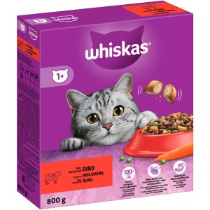 800g 1+ Beef Whiskas kissanruoka