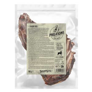 100g metsäkauriin kylkipalat Phil & Sons -koiranherkut