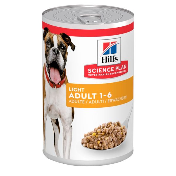 Hill's Science Plan -säästöpakkaus 12 x 370 g - Adult Light