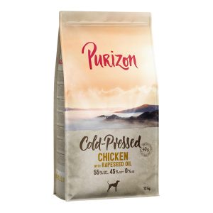 12kg Adult kylmäpuristettu kana & rapsiöljy Purizon koiranruoka