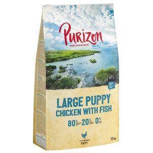 12kg Purizon Puppy Large Chicken & Fish koiranruoka