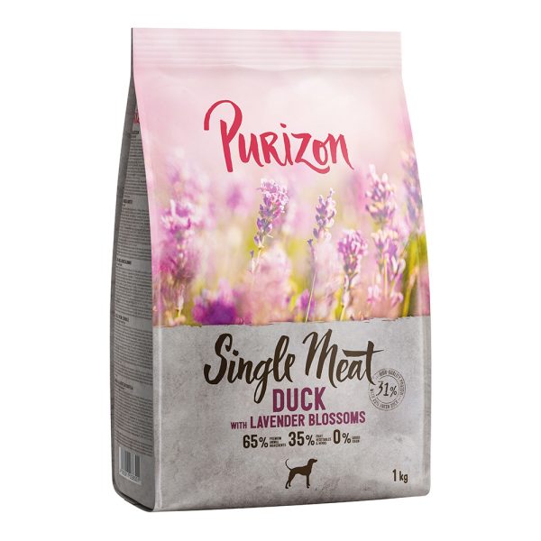 1kg Single Meat Adult Duck with Apple Purizon koiranruoka