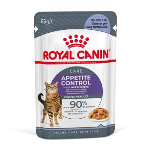 12x85g Appetite Control Care hyytelössä Royal Canin kissanruoka
