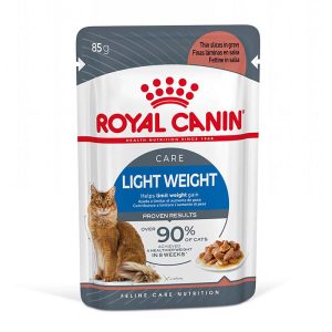 96x85g  Light Weight Care kastikkeessa Royal Canin kissan märkäruoka