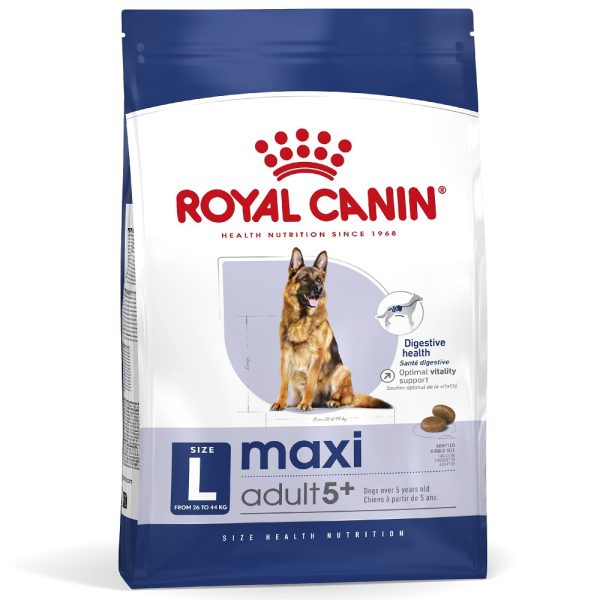 15kg Royal Canin Maxi Adult 5+ koiran kuivaruoka