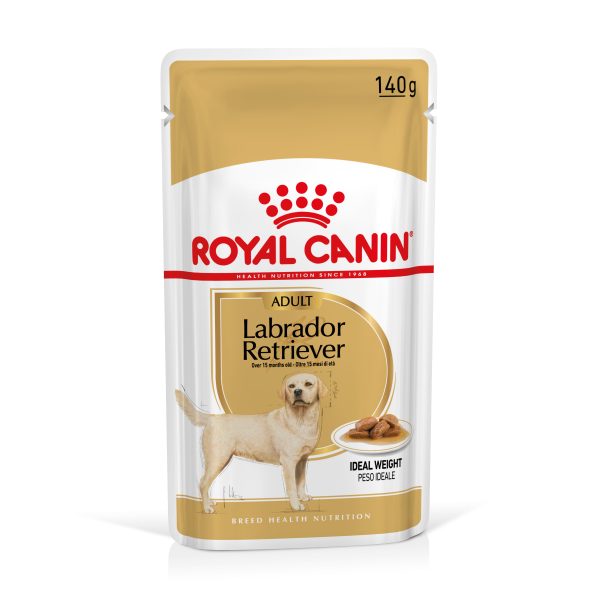 10 x 140 g Royal Canin Breed Labrador Retriever in Gravy koiranruoka