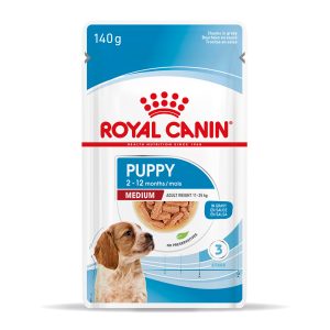 20x140g Medium Puppy in Gravy Royal Canin -koiranruoka