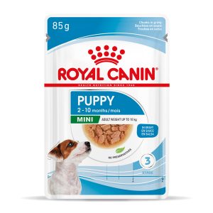 12x85g Mini Puppy in Gravy Royal Canin