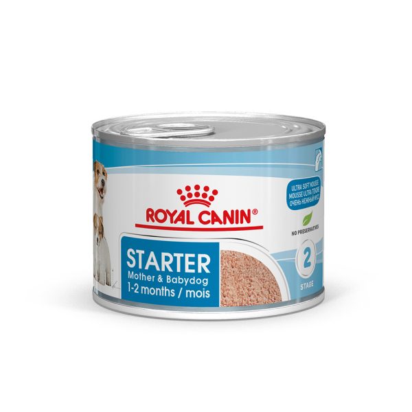 12x195g Starter Mousse Mother & Babydog Royal Canin -koiranruoka
