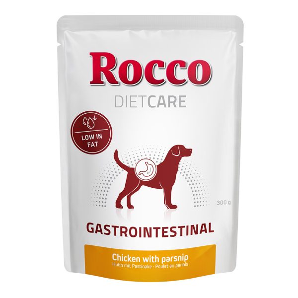 12x300g Diet Care Gastro Intestinal kana & palsternakka Rocco koira