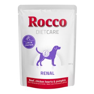 12x300g Diet Care Renal nauta & kana & kurpitsa Rocco koiran märkäruoka