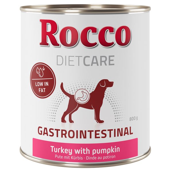 12x800g Diet Care Gastro Intestinal kalkkuna ja kurpitsa Rocco